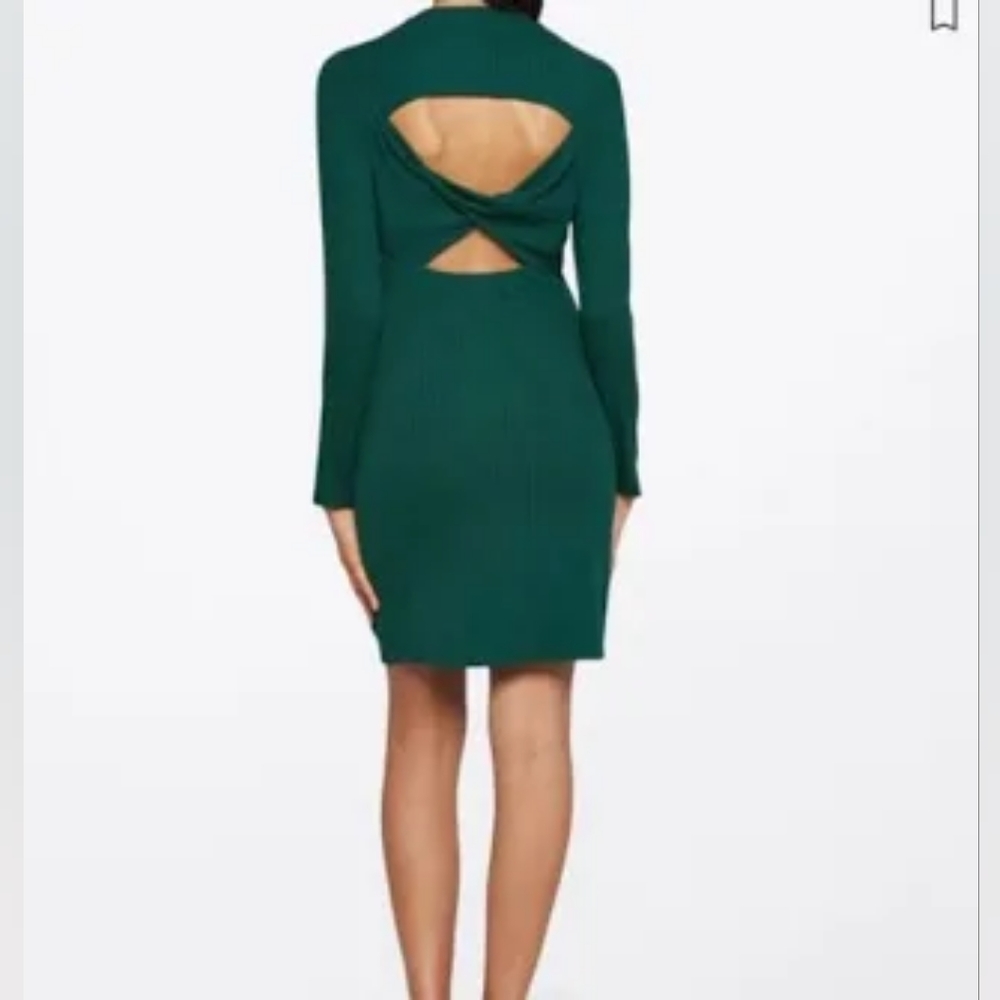 Heatherly Adika Knit Back Detail Midi Dress Size XXL